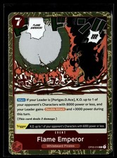 One Piece TCG Pillars of Strength #OP03-016 Flame Emperor