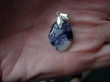 Tiffany stone pendant S3 sts mounting U K  eBay seller since 2003