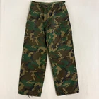 Vtg 1970 Combat Tropical Trousers Mens M Vietnam ERDL Ripstop Military Pants