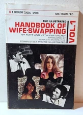 "Illustrated Handbook of Wife-Swapping" Greenleaf sex, adult paperback book
