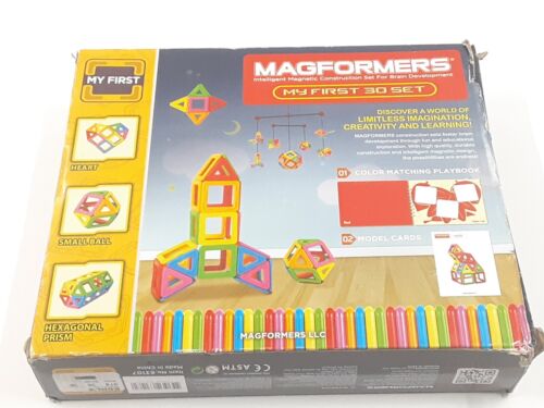 Magformers - My First 30 Set My First Set Line 30 Pieces- 3D Brain Training 2016 - Picture 7 of 9