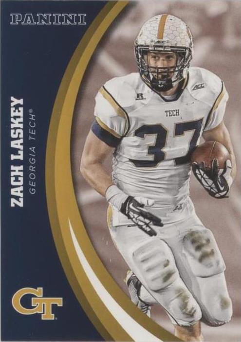 2016 Panini Georgia Tech Yellow Jackets Zach Laskey #40 - 1 of 2
