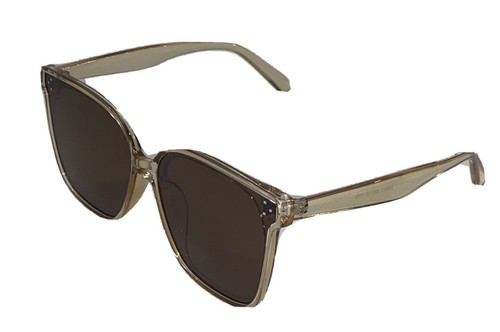 Gafas de sol Feisedy unisex vintage cuadradas polarizadas cristal de champán B2600 - Imagen 2 de 5