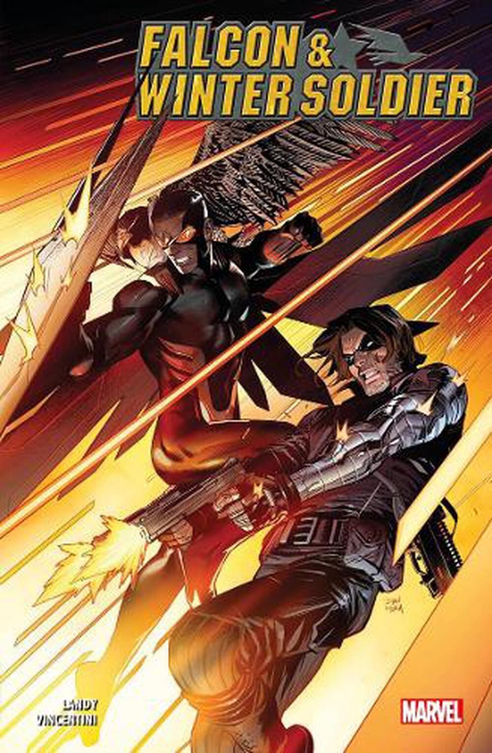 Falcon & Winter Soldier Vol. 1 by Derek Landy Paperback Book