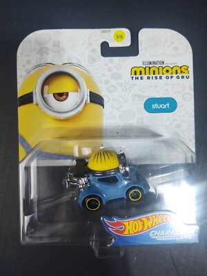 Minions Collector Hot Wheels Character THE RISE OF GRU #1 STUART 