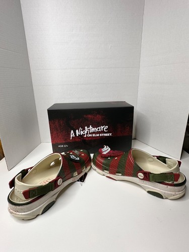 Crocs All-Terrain A Nightmare on Elm Street Horror Collection Men's Size 8 - NEW - Picture 28 of 32