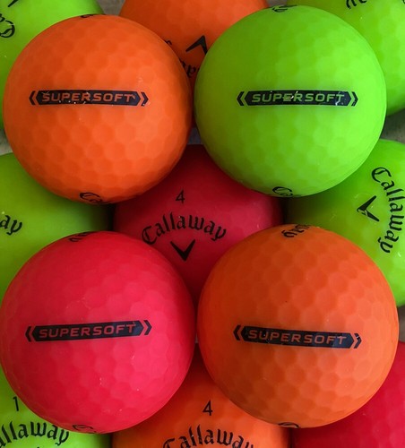 120 TRULY MINT 5A CALLAWAY SUPERSOFT BOLD MATTE 2021/2022 (ASSORTED COLORS)