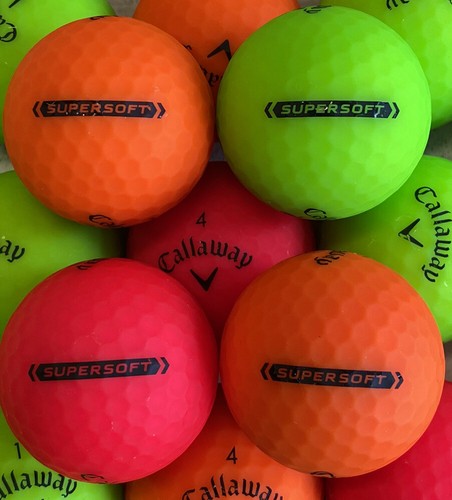 120 TRULY MINT 5A CALLAWAY SUPERSOFT BOLD MATTE 2021/2022 (ASSORTED COLORS) - Afbeelding 1 van 1