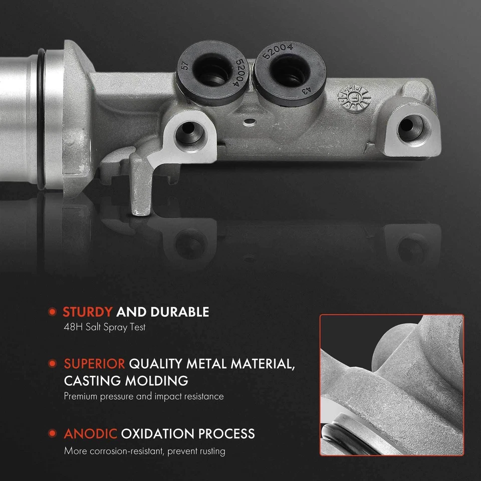 Cilindro maestro de freno para Volkswagen Jetta 14-17 Passat 12-16 Beetle aluminio Foto 2 de 4