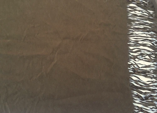 Moleskin (Suede) Fabric by the Yard Colt One Side Fringe Satin Backed (Cowboy) - product listing photo