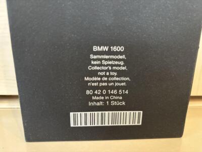 ミニカー BMW 1600 1/43 Minichamps 1/43 BMW 1600 Orange Minicar Dealer Limited | eBay