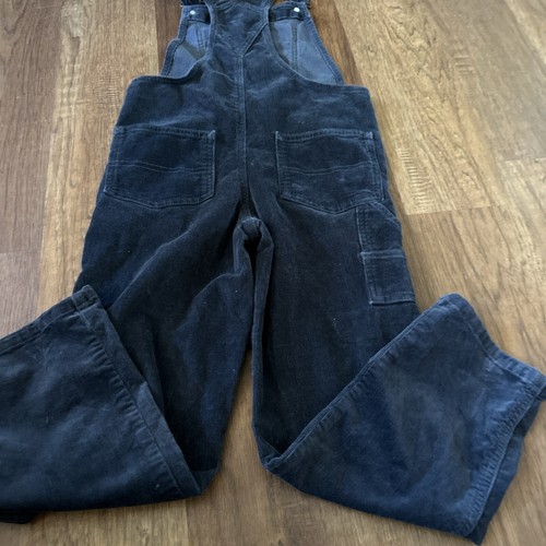 Patagonia Overalls Size Small Youth Carpenter Farmer Corduroy Blue One Piece S - Picture 10 of 12