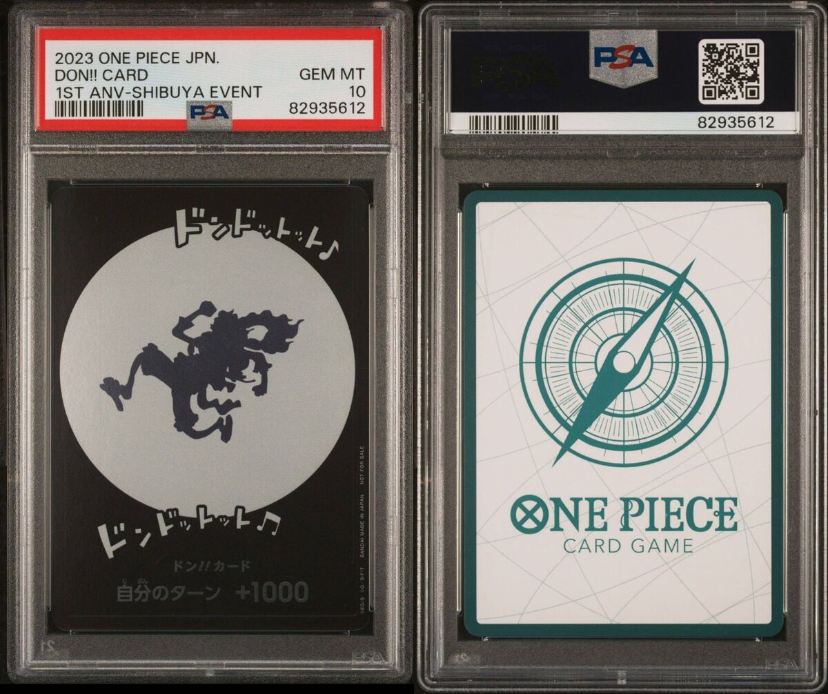 PSA 10 Don Card Luffy Nika Gear 5 1st ANV Shibuya Event PSA 10 Don Card Luffy Nika Gear 5 1st ANV Shibuya Event
