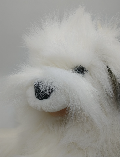Folkmanis Large Hand PUPPET Shaggy Stuffed Animal Plush Sheep Dog 27” Pretend