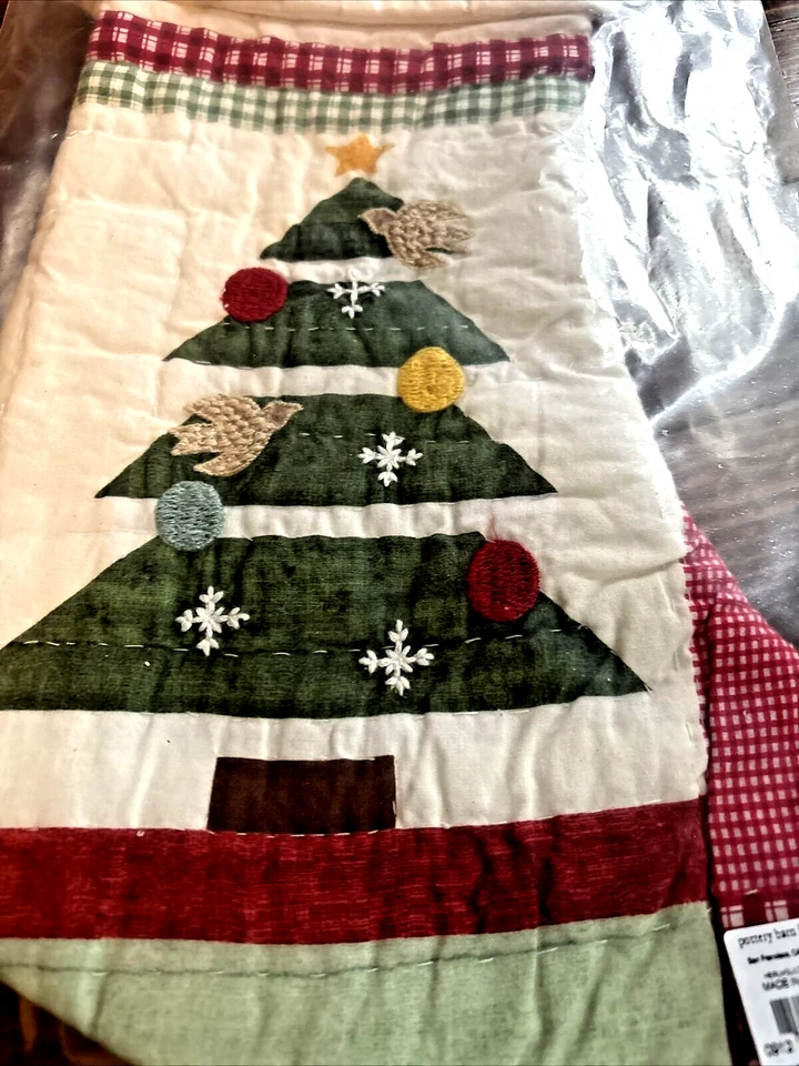 Pottery Barn Vacaciones Navidad Medias Regalo Fiesta Acolchado Árbol Disney Niños, Foto 3 de 4