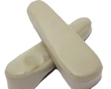 Synthetic Leather Seat Armrest Covers Beige to fit 01-06 Toyota Highlander