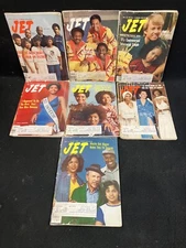 JET MAGAZINE, LOT OF 7, 1977, 8/4, 8/11, 8/18, 9/1, 9/8, 9/15, 9/22