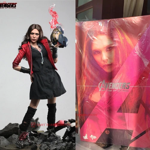 Figura Coleccionable Hot Toys MMS301 Avengers Age of Ultron 1/6th Scarlata Bruja