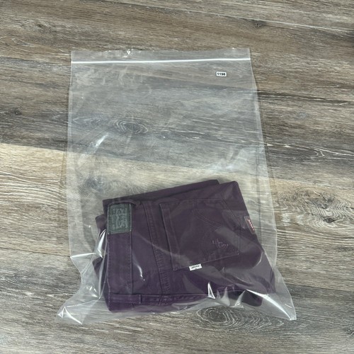 Levis Girls Jeans 710 Super Skinny Distressed Stretch Purple Size 16 Reg - Picture 15 of 15