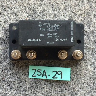 E-Max 6319220 Auxiliary Voltage Relay Nom 30A Oper 2.5A Warranty