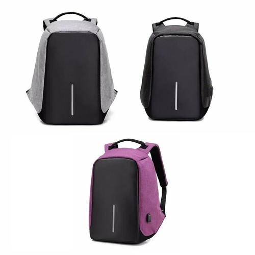 Unisex Diebstahlsicher Wasserdichter Laptop Rucksack USB Aufladen **PROMO** - Bild 2 von 3