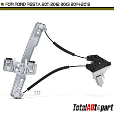 Power Window Regulator with Motor for Ford Fiesta 2011-2019 Front Driver Left LH