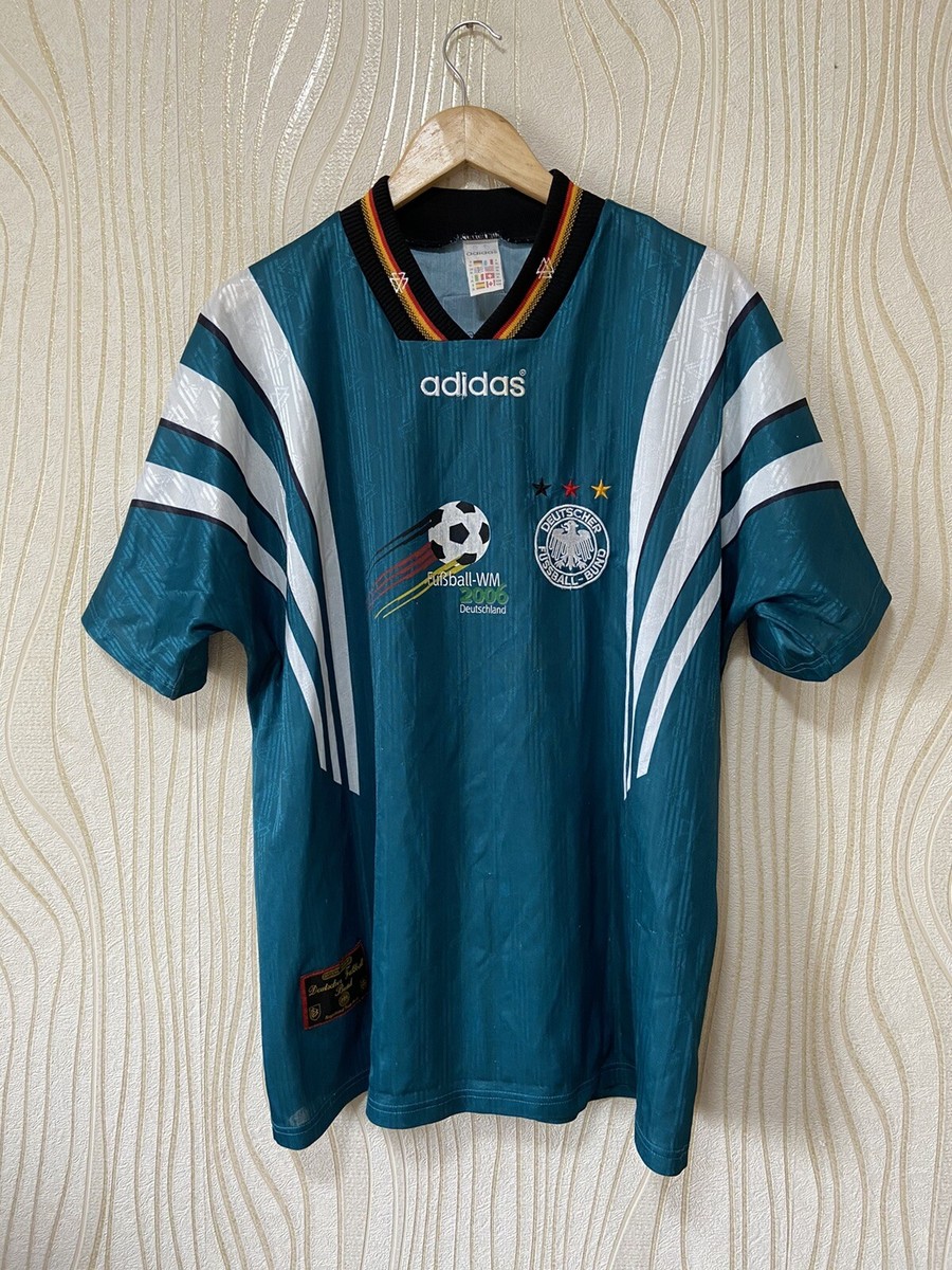 GERMANY 1996 1998 AWAY FOOTBALL SHIRT SOCCER JERSEY ADIDAS | eBay