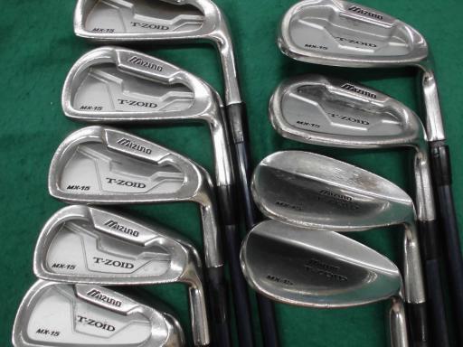 MIZUNO T-ZOID MX-15 Iron Set 4-9+Pw+Fw+Sw Graphite Shaft MIZUNO T-ZOID MX-15 Iron Set 4-9+Pw+Fw+Sw Graphite Shaft