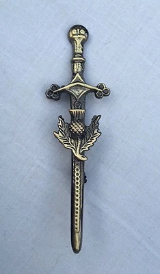 CC New Scottish Thistle Kilt Pin Antique Finish/Brooch Kilt Pin/kilt Pins/pins
