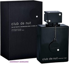 CLUB DE NUIT INTENSE MAN EDT 3.6 OZ / 105 ML BY ARMAF NIB SEALED
