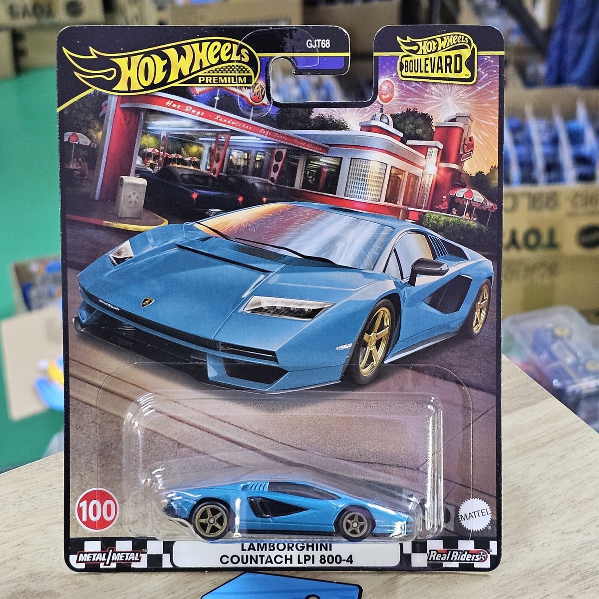 2024 HOT WHEELS PREMIUM LAMBORGHINI COUNTACH LPI 800-4 BOULEVARD