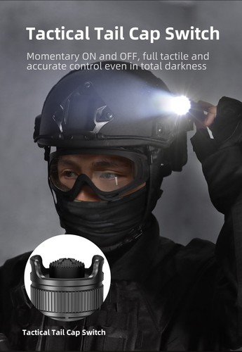 KLARUS XT1C 1000 Lumens Rechargeable Flashlights Bright LED Tactical Flashlight - Picture 4 of 13