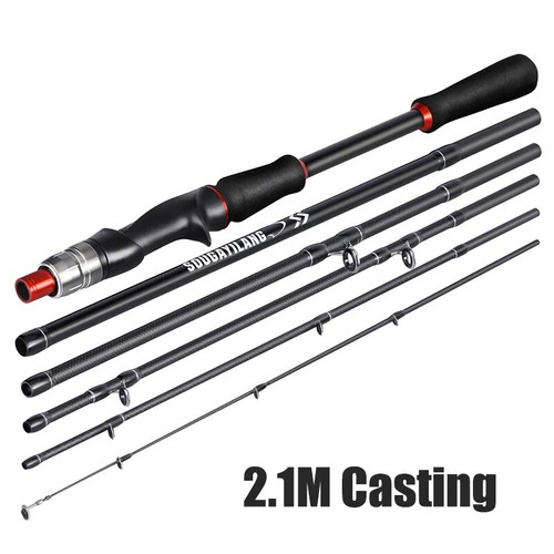 Lure Fishing Rod Spinning Casting Fishing Bait Weight 10-30g Travel Fishing Pole - Picture 9 of 19