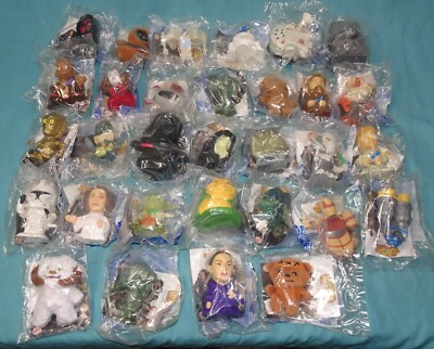 Complete Set of 31 New Burger King Toy Star Wars Episode III Revenge of the Sith