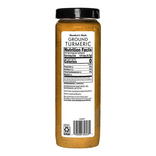 Paquete de 2 cúrcumas molidas Member's Mark, 20 oz. ENVÍO GRATIS - Imagen 2 de 6