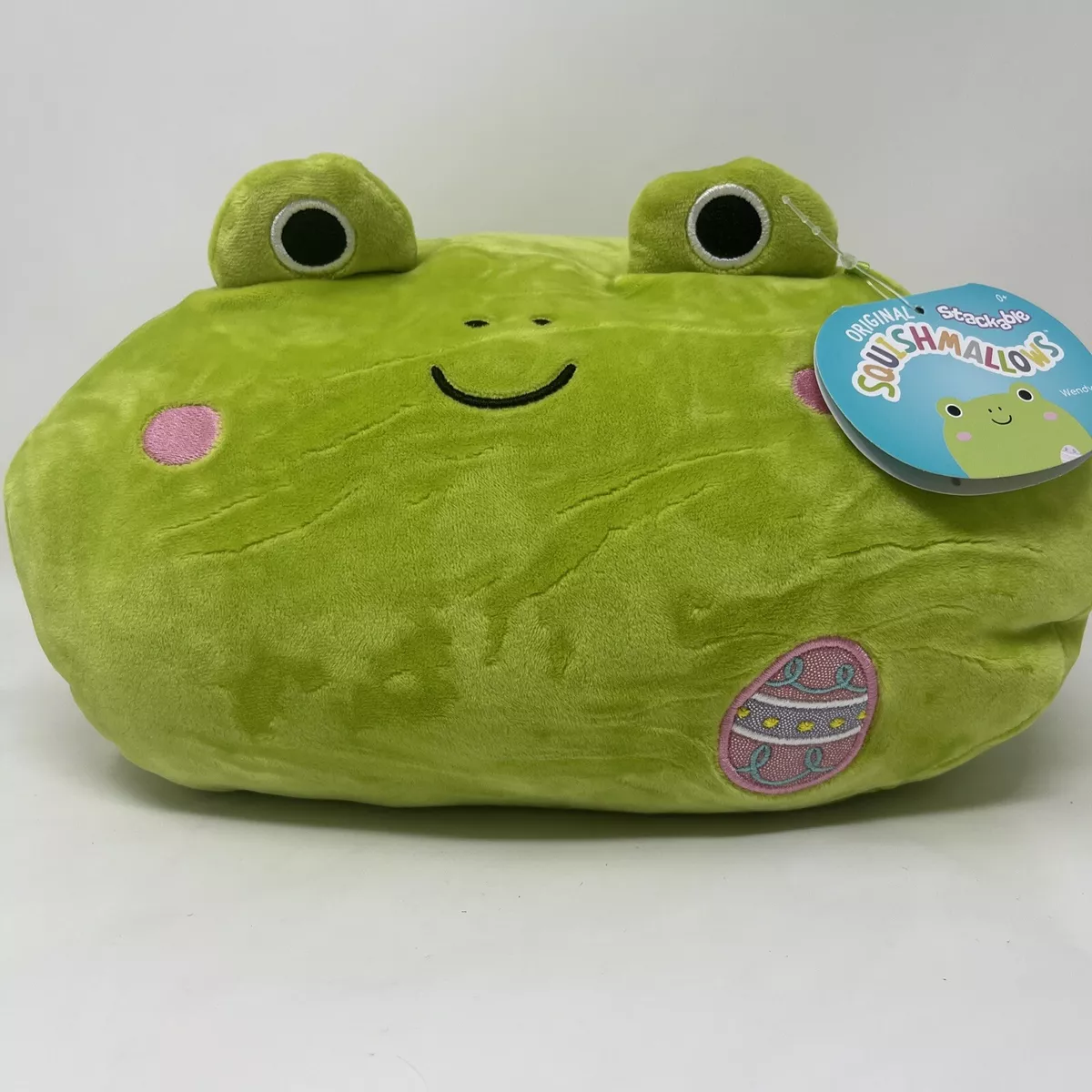 Squishmallow Wendy the Frog 12 Easter 2022 stackable Kellytoy Squishmallows