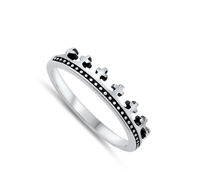 thin silver cross band 【公式通販】