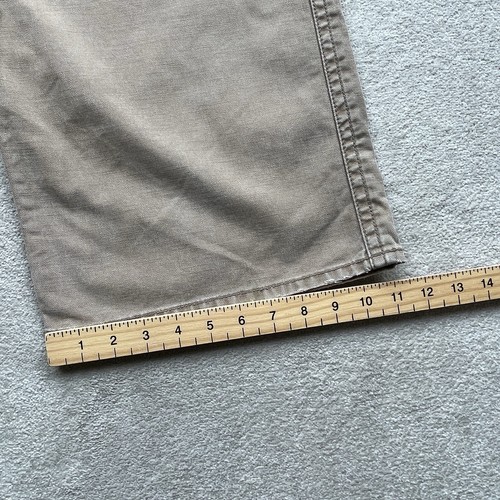 Levi’s Vintage Herren Baumwolle Denim Straight Fit Shorts Jorts Beige Gr. W36 - Bild 19 von 21