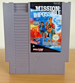 Juego completo de Misi&oacute;n Imposible para Nintendo NES - probado