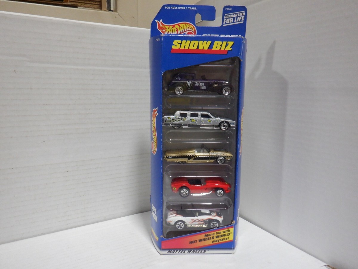 Hot Wheels Show Biz 5 Car Gift Pack (21078) 020421MGL2 | eBay
