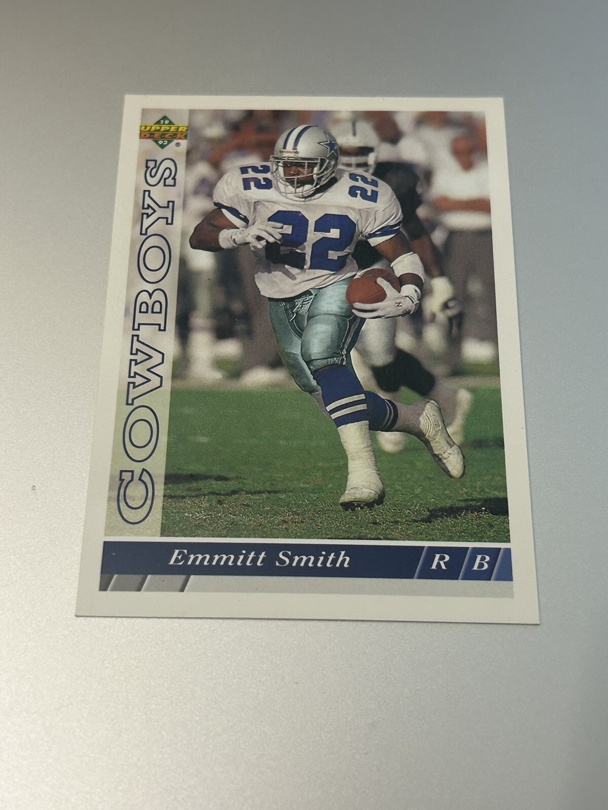 Emmitt Smith #359 (Football Cards 1993 Upper Deck) — is it worth grading?