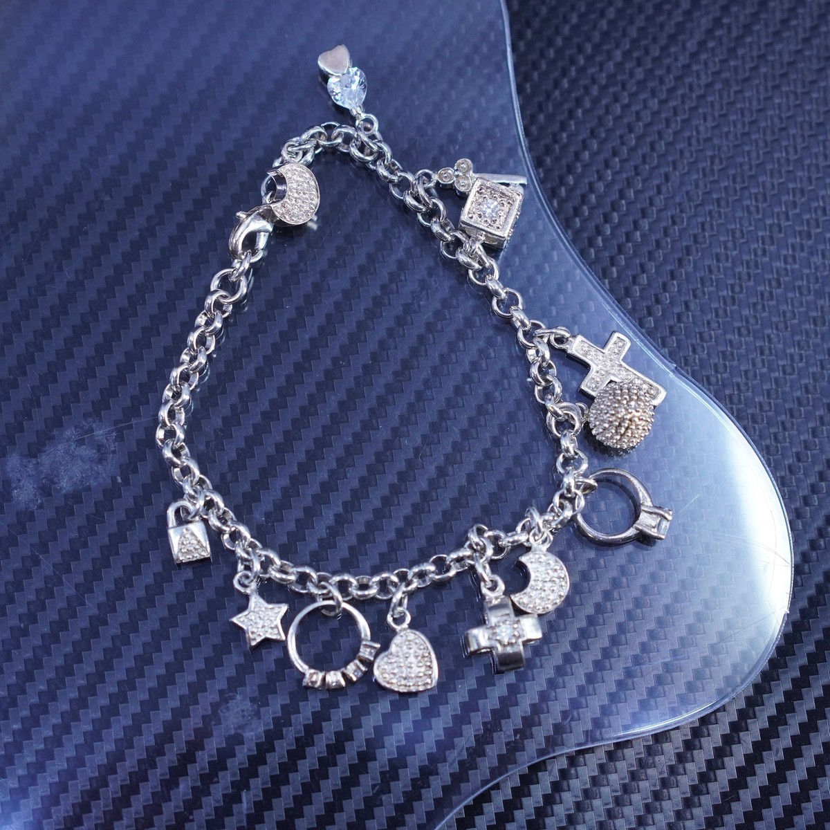 アクセサリー CORNERS Amulet chain BRACELET 925 Silver Bujukan Chain Bracelet. SKU: TB4961-75SVJJJ