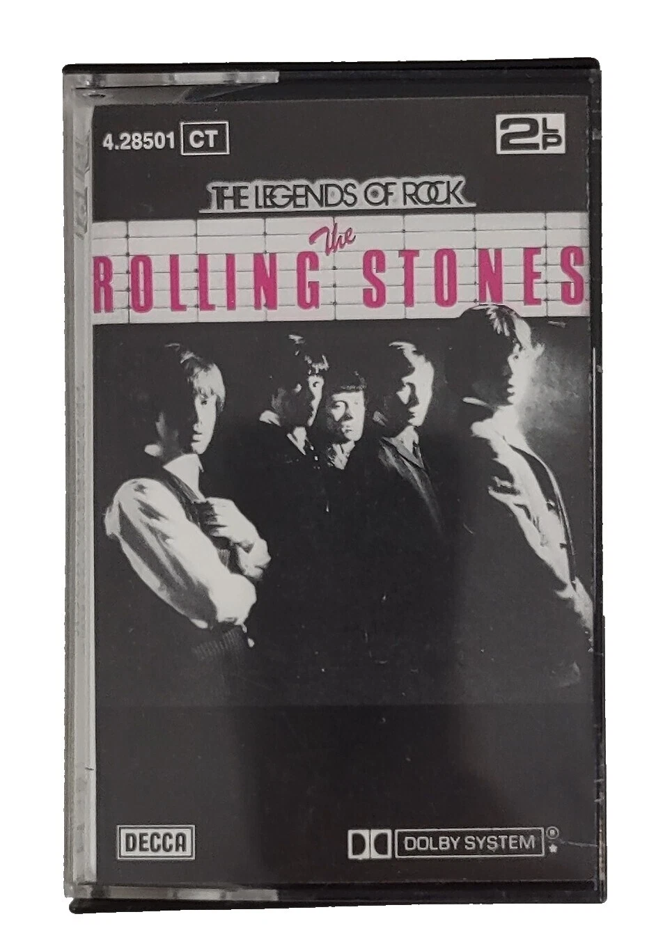 The Rolling Stones Very Good (VG) Case Condition Music Cassettes
