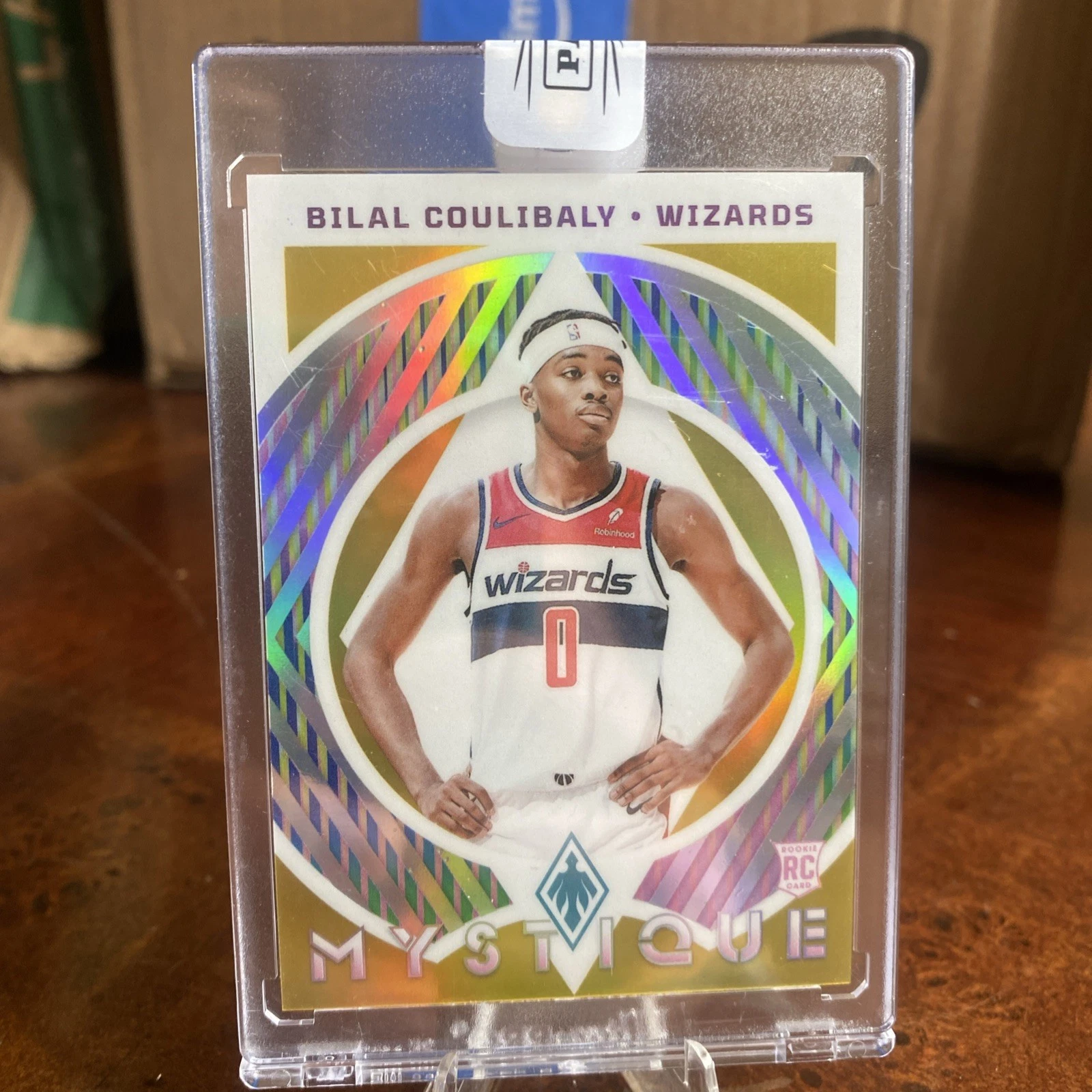 2023-24 Phoenix Basketball Bilal Coulibaly /10 Gold Mystique Rc Wizards