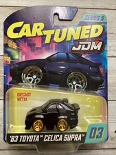 Mga Car Tuned Jdm Series 5 1983 Toyota Celica Supra 03 Diecast Black Unopened Mga Car Tuned Jdm Series 5 1983 Toyota Celica Supra 03 Diecast Black Unopened