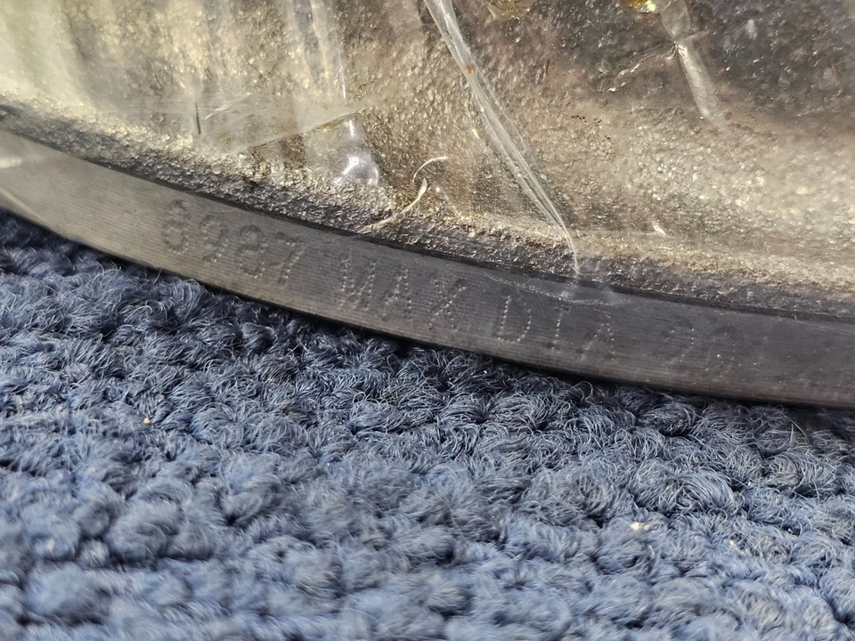 (CANTIDAD 2) WEAREVER YH140676 Tambor de freno trasero para 91-02 Saturn SC/SC1/SC2/SL/SL1/SL2 Foto 3 de 4