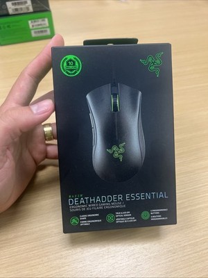 Razer DeathAdder Essential Wired Gaming Mouse 6400 DPI Optical Sensor, Black