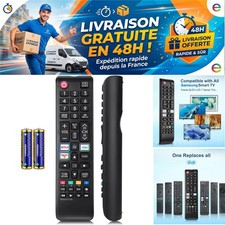 Télécommande Universelle pour Samsung Smart TV - Compatible QLED, LED, 4K, 8K