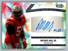 2004 SAGE Aspire Michael Hall Jr. #ADSP-MHJ 2nd Round Silver Autograph #19/25
