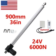 24V 6000N Lift 1320lbs Electric Linear Actuator Motor  36" Inch 900MM US STOCK